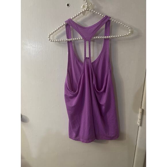 Under Armour Fitted Y Racerback Tank Top S Vented Activewear Athleisure Casual - Picture 6 of 10